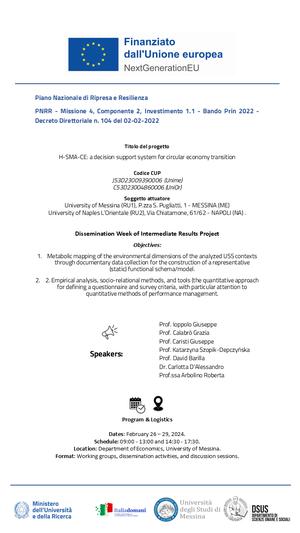 Dissemination Week Feb 2024 Poster