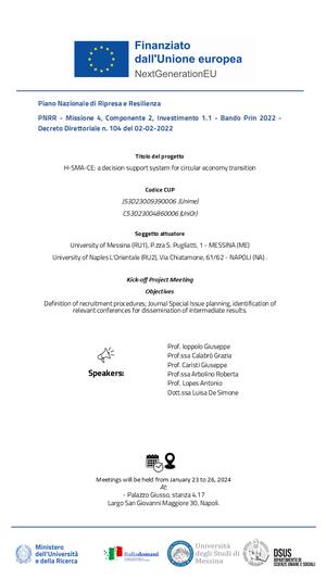 Kick-off Meeting Poster